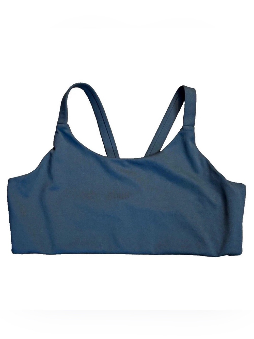 Girlfriend Collective Lou V-Back Sports Bra Green Size XL Activewear Yoga Gym